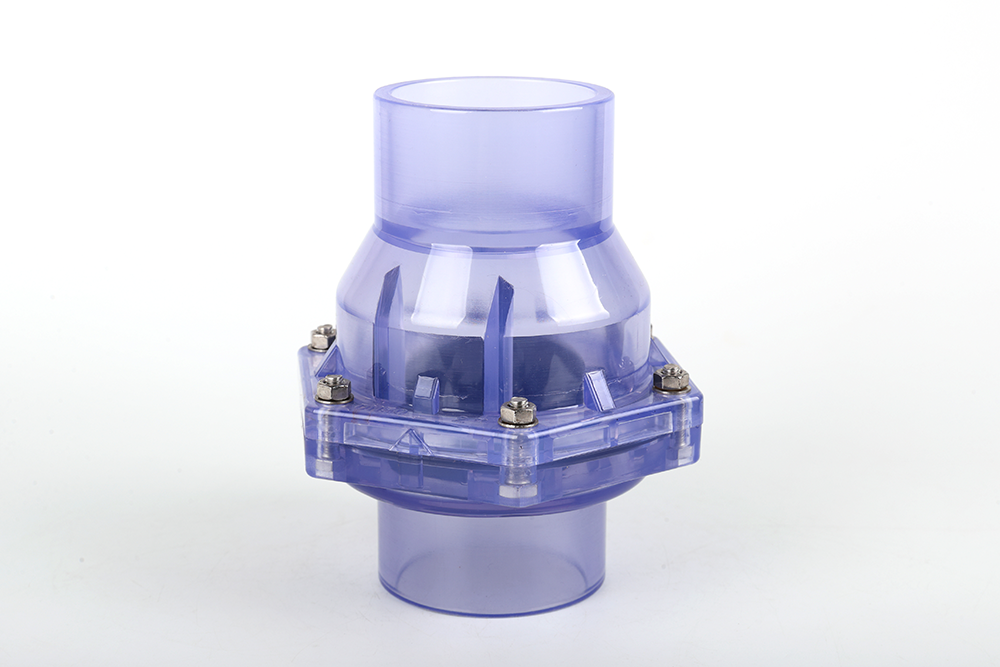 井陉透明翻板式止回阀